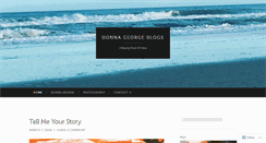 Desktop Screenshot of donnageorgeblog.com
